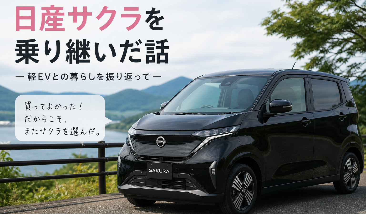 日産サクラ2台目——中古150万円で乗り継いだ話