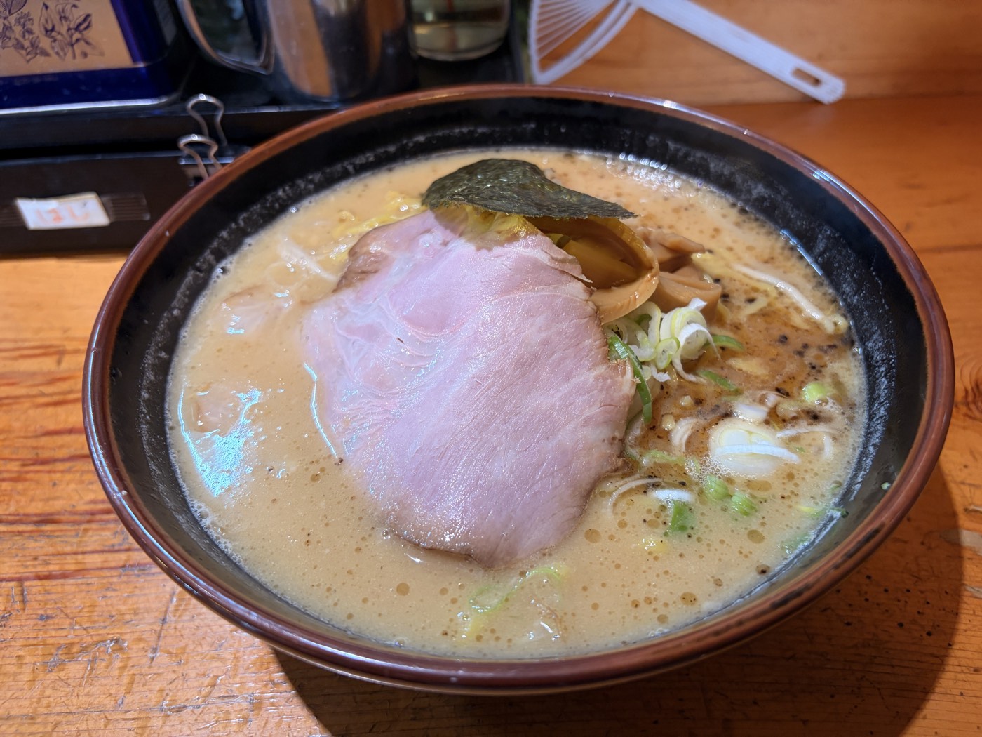 麺房長谷川の味噌ラーメン