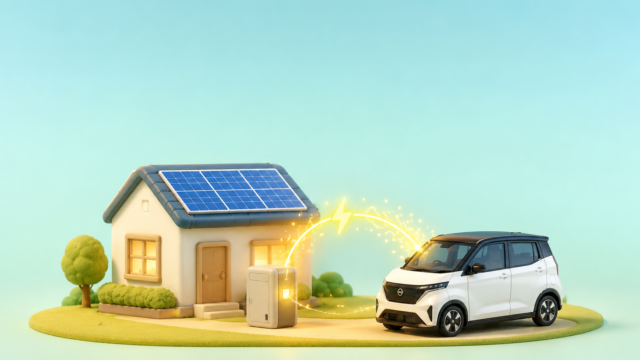 V2Hは何年で元が取れる？2026年は補助金が最大130万円に増額——太陽光あり・なしで計算してみた