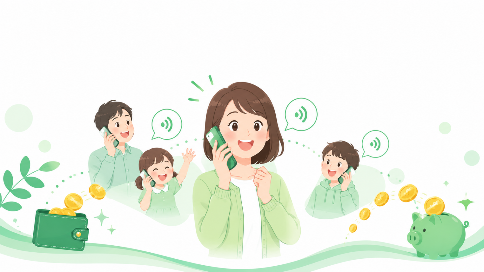 楽天モバイルに「かけ放題」はいらない？家族4回線の通話料明細を公開します【月140円】
