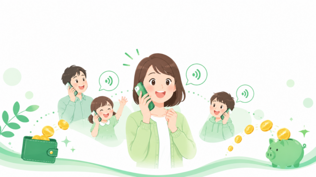 楽天モバイルに「かけ放題」はいらない？家族4回線の通話料明細を公開します【月140円】