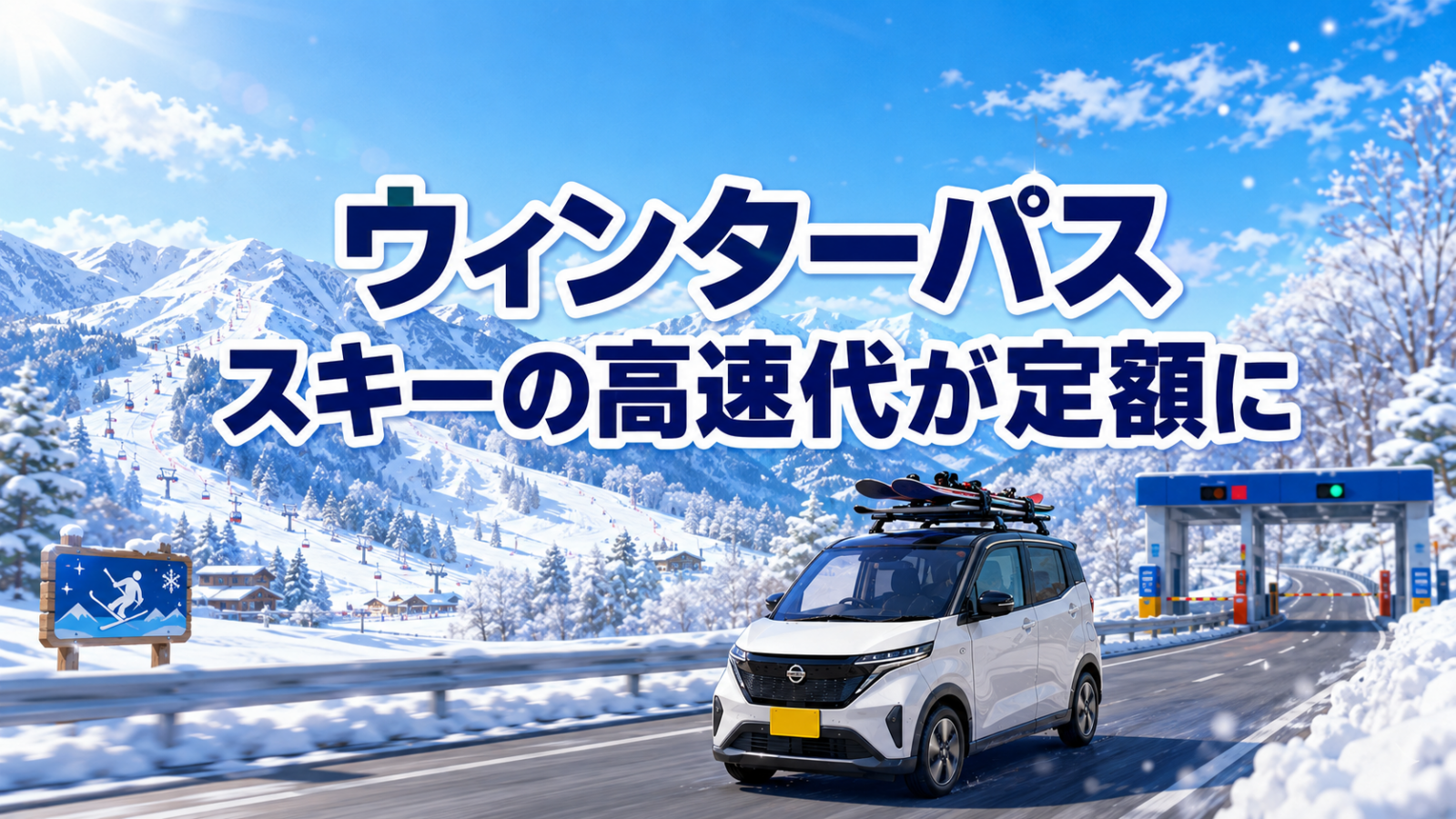 ウィンターパスでスキーの高速代は安くなる？——定額6,200円で走った実測明細と、買わない方が安い日