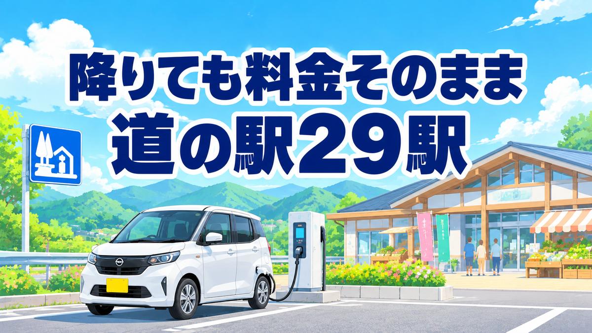 【全国29駅】高速を降りずに寄れる道の駅一覧｜約9割で急速充電もできる【ETC2.0一時退出】